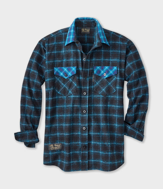 Men's Classic Flannel Shirt - Blackbird Jam