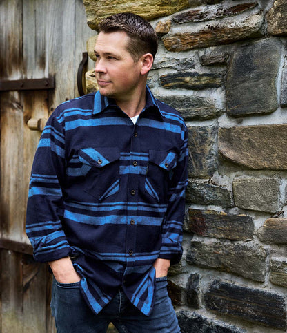 MANSFIELD STRIPE BLUE