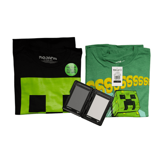 Men's Minecraft Fear the Creeper Glow in Dark 2 Piece Set T-shirt - TVStoreOnline