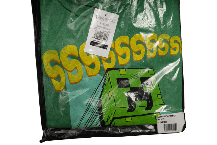 Men's Minecraft Fear the Creeper Glow in Dark 2 Piece Set T-shirt - TVStoreOnline