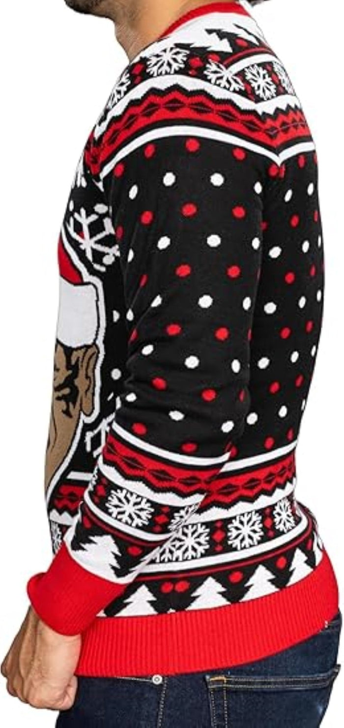 Merry Chrithmith! Iron Mike Santa Adult Unisex Funny Ugly Christmas Sweater - TVStoreOnline