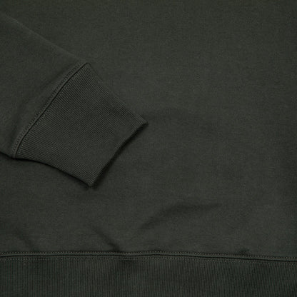 Merz b Schwanen Loopback Fleece Sweatshirt in Forest