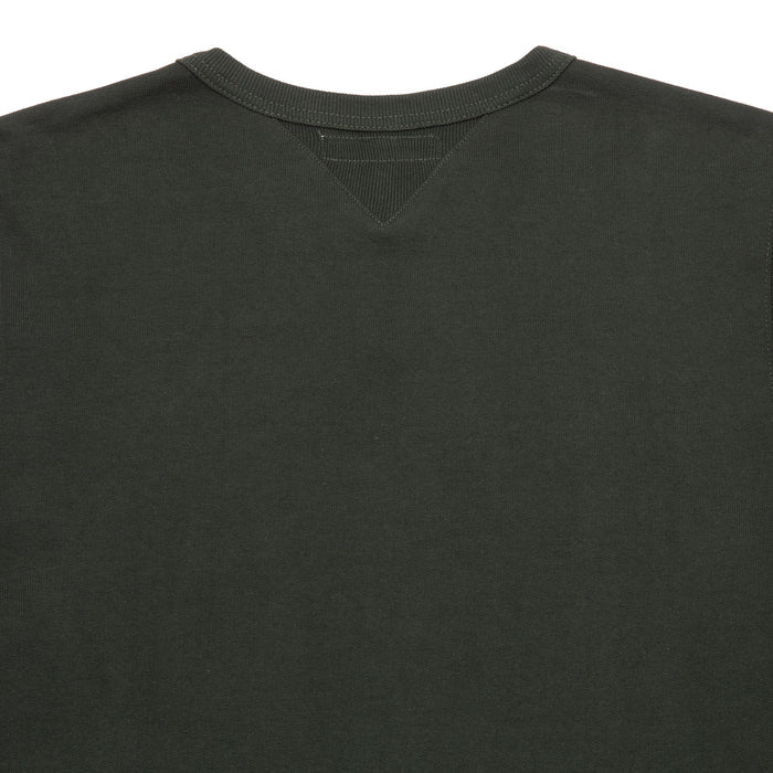 Merz b Schwanen Loopback Fleece Sweatshirt in Forest