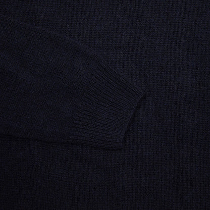 Merz b Schwanen Women's Cashmere Pullover in Dark Navy