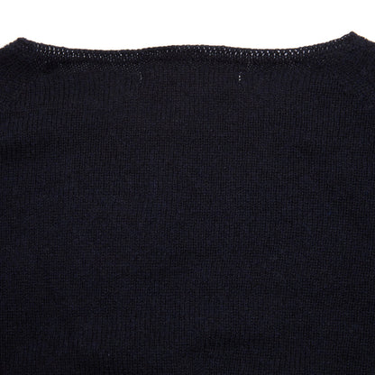 Merz b Schwanen Women's Cashmere Pullover in Dark Navy
