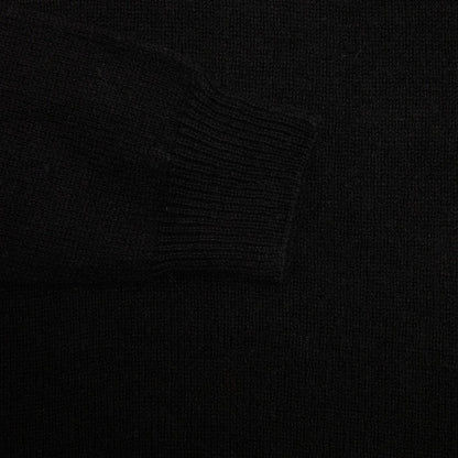 Merz b Schwanen Women's Cashmere Pullover in Deep Black
