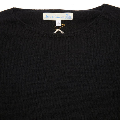 Merz b Schwanen Women's Cashmere Pullover in Deep Black