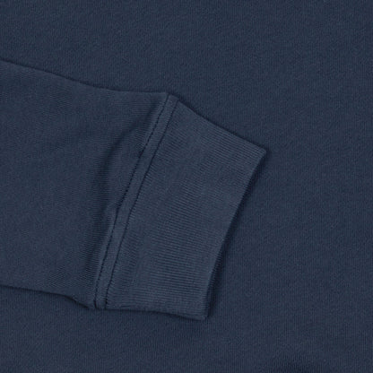 Merz b Schwanen Women's Cropped Sweatshirt in Denim Blue