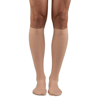 Microfiber Opaque +Plus Below Knee Stockings 30-40mmHg