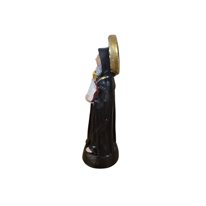 Mini San Benito Statue – 3 Inch Devotional Altar Figure