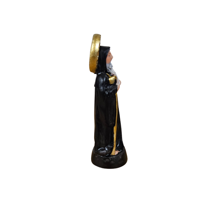 Mini San Benito Statue – 3 Inch Devotional Altar Figure