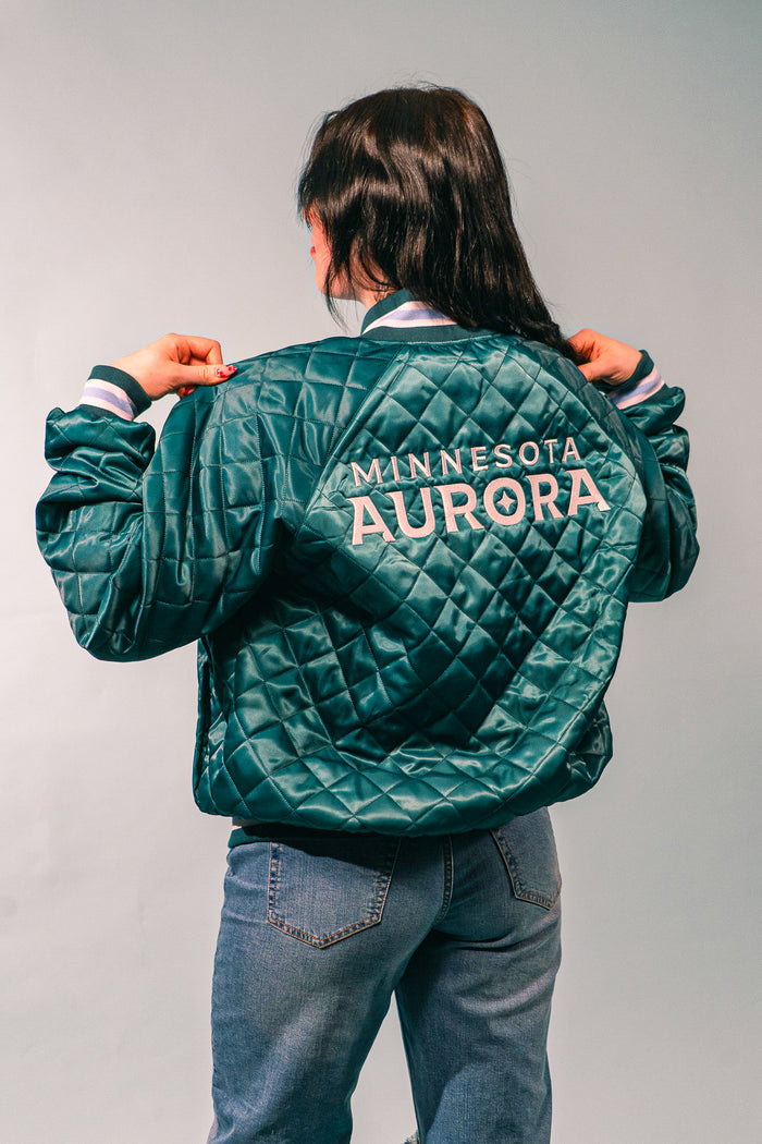 [ Minnesota Aurora FC ] Quilted Revival Satin - Official League