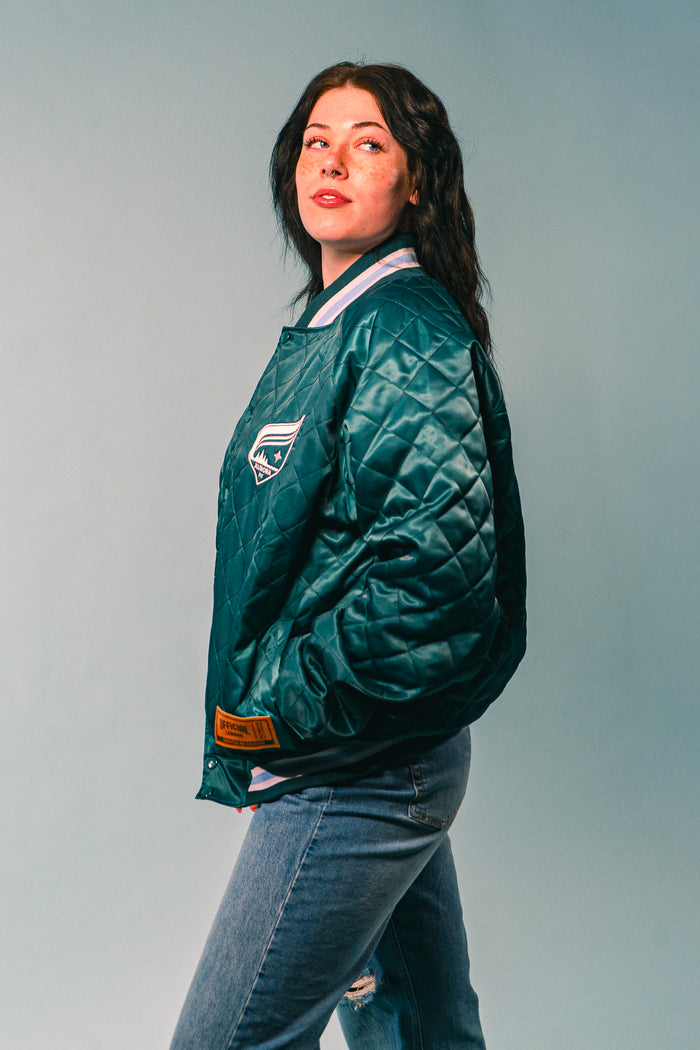 [ Minnesota Aurora FC ] Quilted Revival Satin - Official League