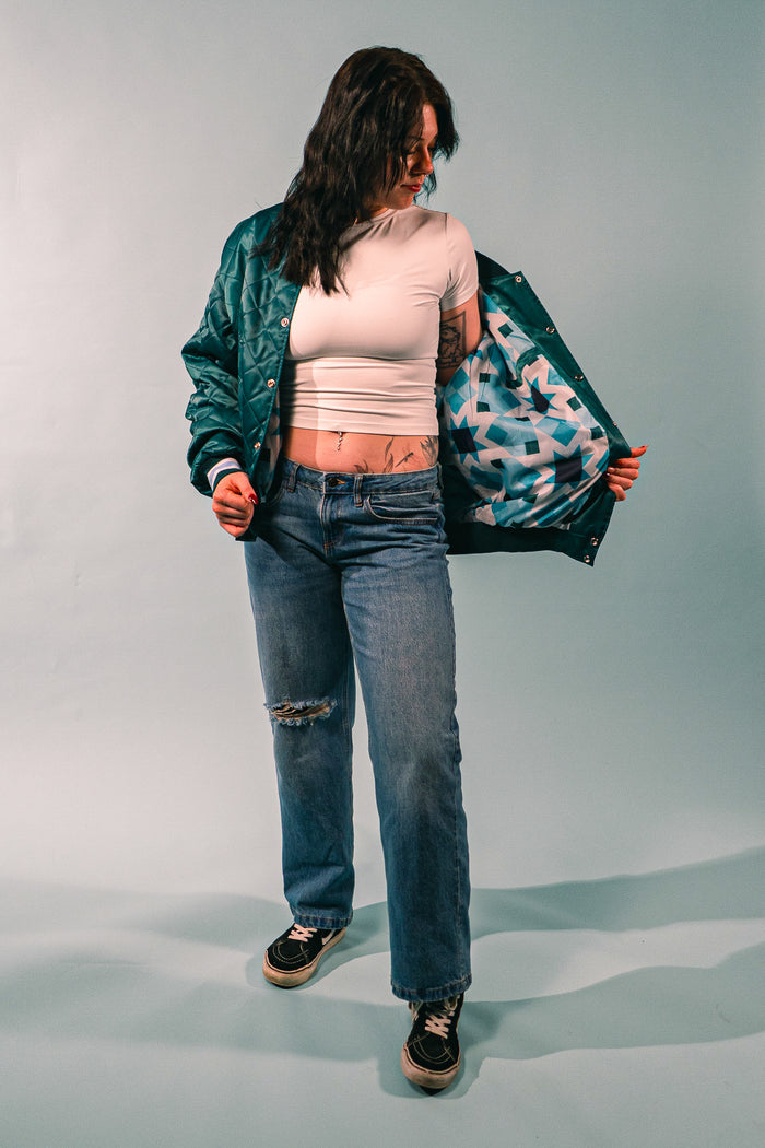 [ Minnesota Aurora FC ] Quilted Revival Satin - Official League