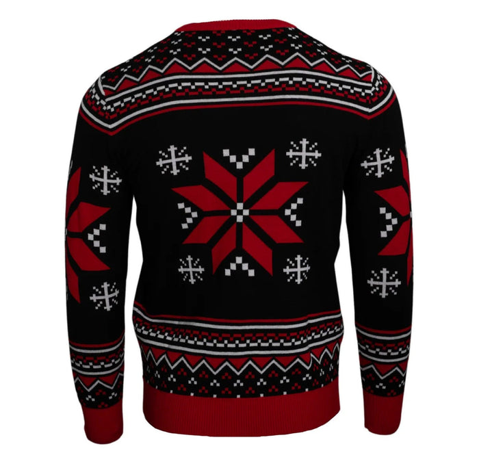 Misfits Punk Rock Crimson Ghost Skull Unisex Logo Ugly Christmas Sweater - TVStoreOnline