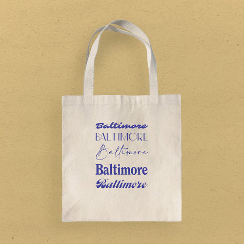 Mixed Fonts - Custom Canvas Tote Bag