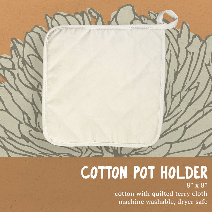 Mixed Fonts - Custom Cotton Pot Holder