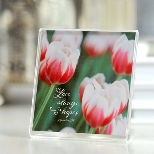 Moscow Memories (I Cor 13:7) - Framed Mini Print