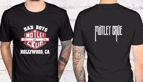 model showing front and back of shirt