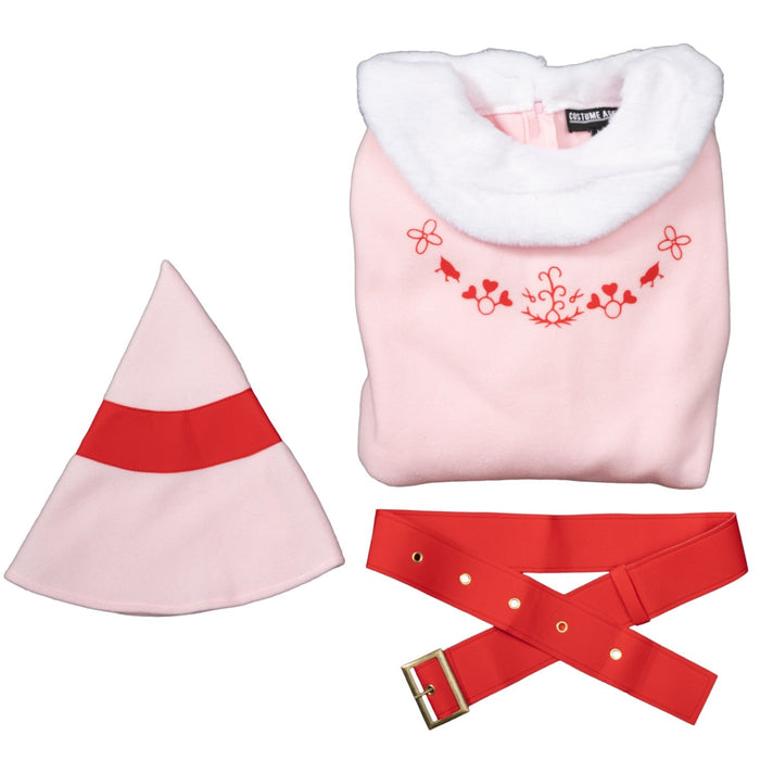 Mrs. Elf Pink Women's Deluxe Halloween Cosplay Costume Set - TVStoreOnline