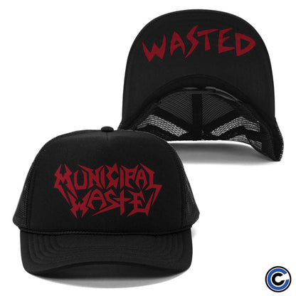 Municipal Waste "Wasted" Trucker Hat