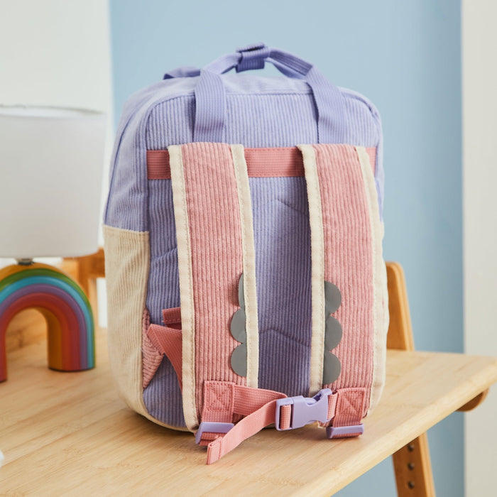 My Kids Personalised Bold Initial Medium Grab Handle Backpack