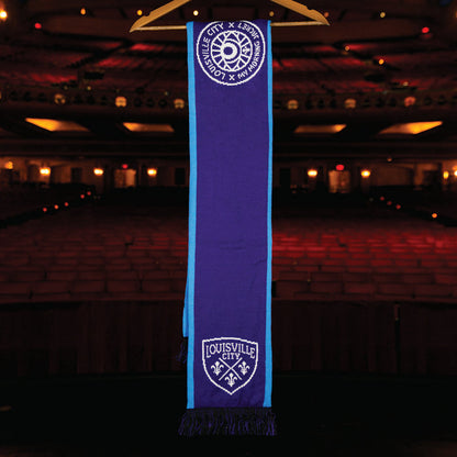 [ My Morning Jacket X Louisville City FC ] Dual-Sided Scarf
