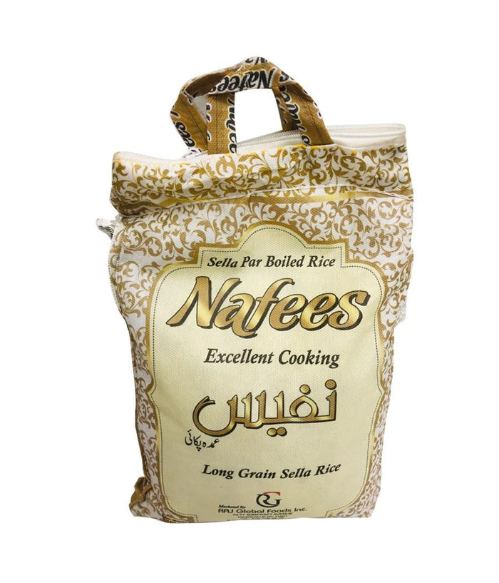 NAFEES- Long Grain Sella Rice - 10Lbs - Daily Fresh Grocery