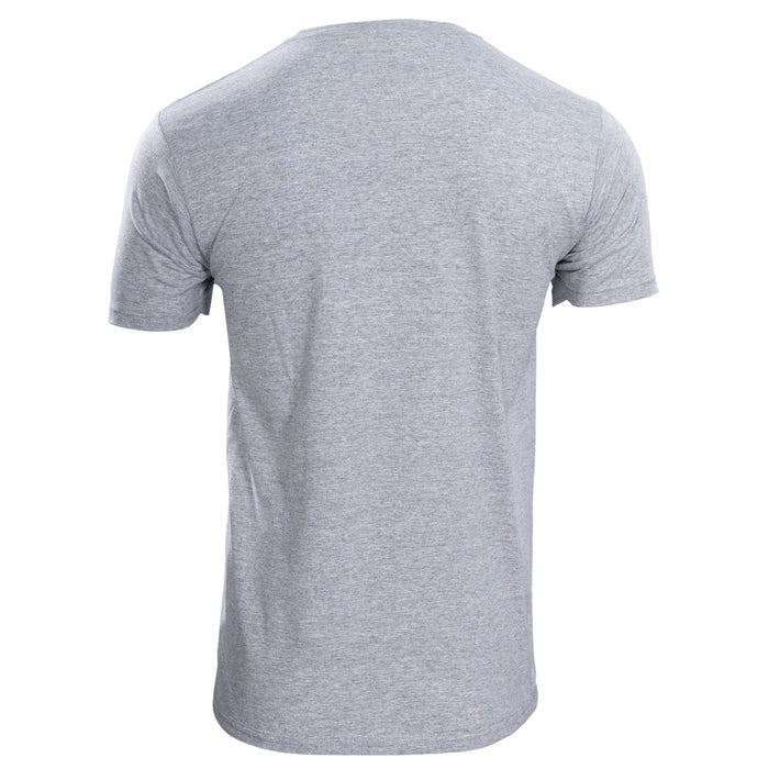 NASA Logo Men's Officially Licensed Short Sleeve Gray T-Shirt - TVStoreOnline