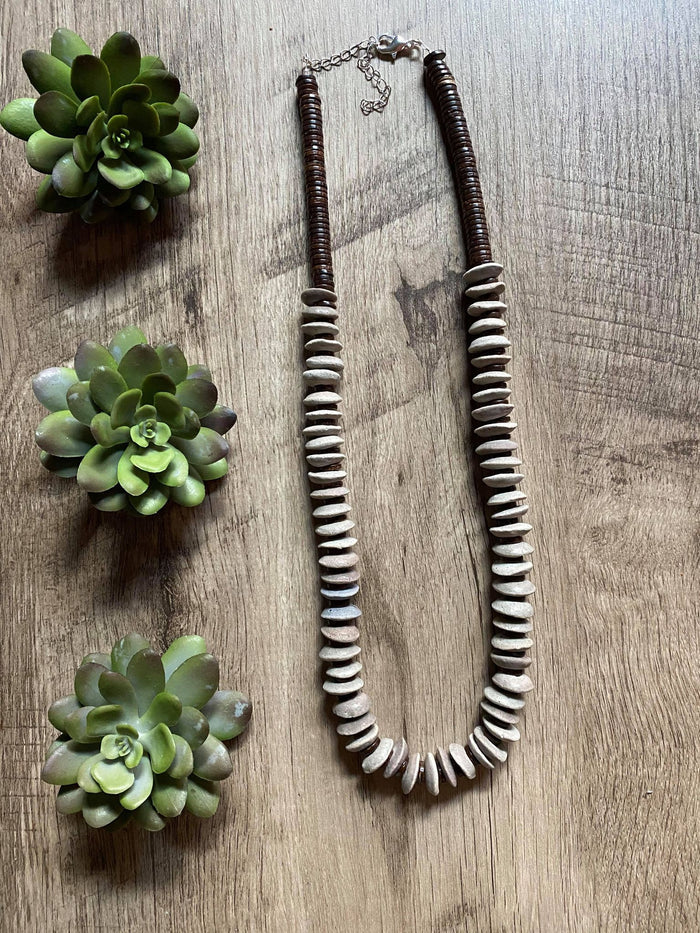 Nash Coconut Bone Necklace