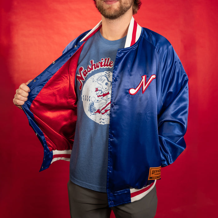 [ nashville sounds ] summer satin royal throwback - Official League
