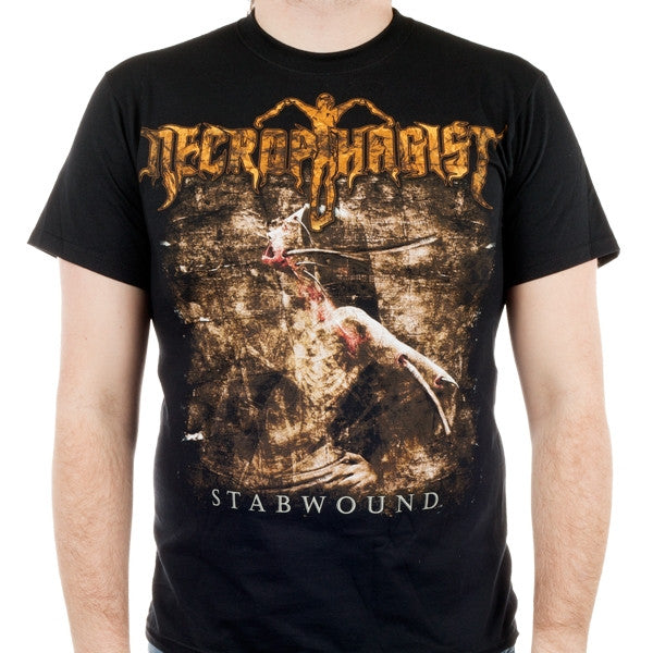 model showing front of shirt