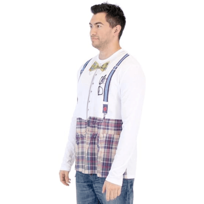 Nerd Long Sleeve Men's Costume T-Shirt - TVStoreOnline