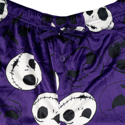 Nightmare Before Christmas Purple Lounge Pants - TVStoreOnline