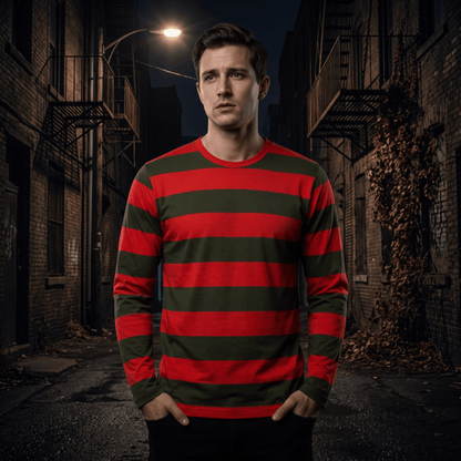 Nightmare Bogeyman Knives Adult Unisex Replica Halloween Cosplay Costume Shirt - TVStoreOnline