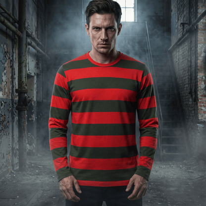 Nightmare Bogeyman Knives Adult Unisex Replica Halloween Cosplay Costume Shirt - TVStoreOnline