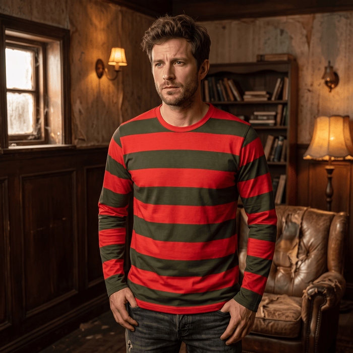 Nightmare Bogeyman Knives Adult Unisex Replica Halloween Cosplay Costume Shirt - TVStoreOnline
