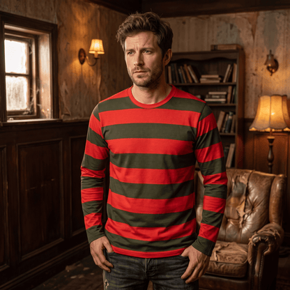 Nightmare Bogeyman Knives Adult Unisex Replica Halloween Cosplay Costume Shirt - TVStoreOnline