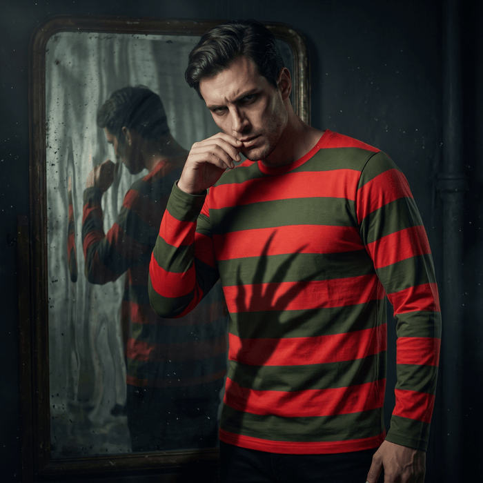 Nightmare Bogeyman Knives Adult Unisex Replica Halloween Cosplay Costume Shirt - TVStoreOnline