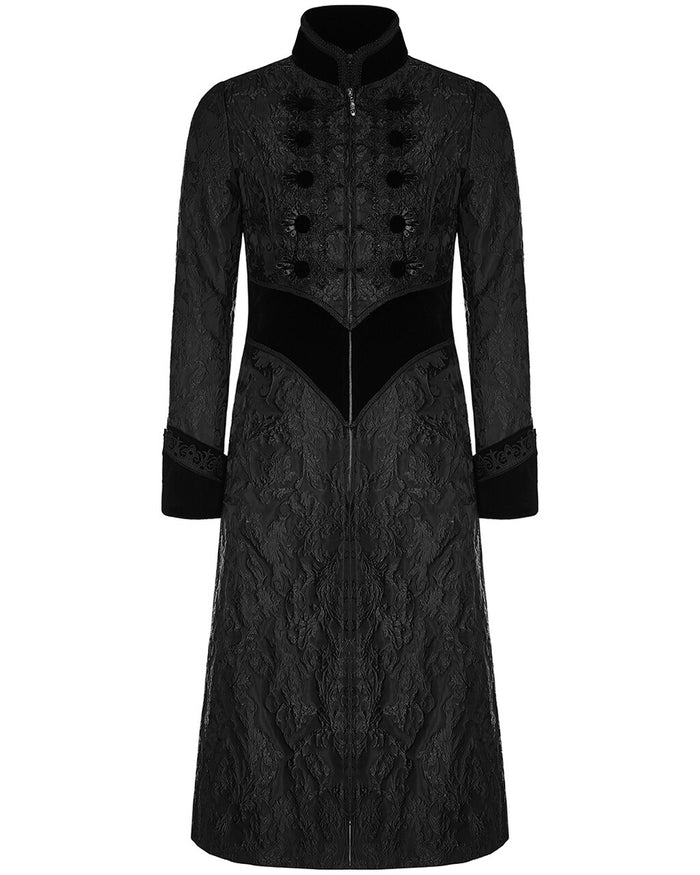 front of coat on mannequin