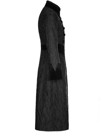 side of coat on mannequin