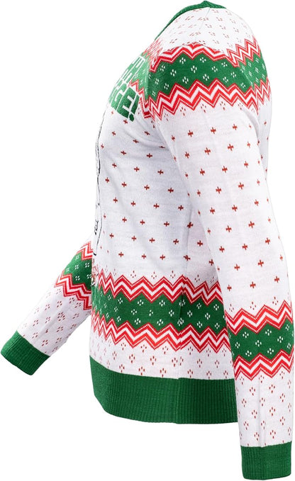 Officially Licensed Christmas Story Ralphie Ohh Fuddggee Adult Knitted Ugly Christmas Sweater - TVStoreOnline