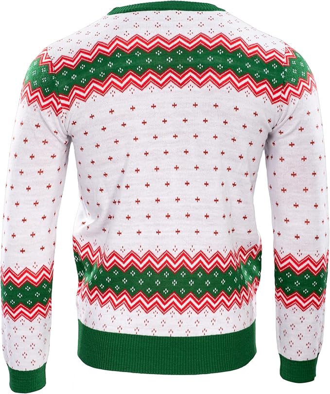 Officially Licensed Christmas Story Ralphie Ohh Fuddggee Adult Knitted Ugly Christmas Sweater - TVStoreOnline
