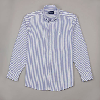 Oxford Shirt - Blue Stripe