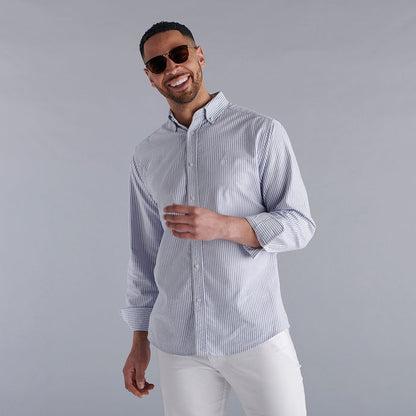 Oxford Shirt - Blue Stripe