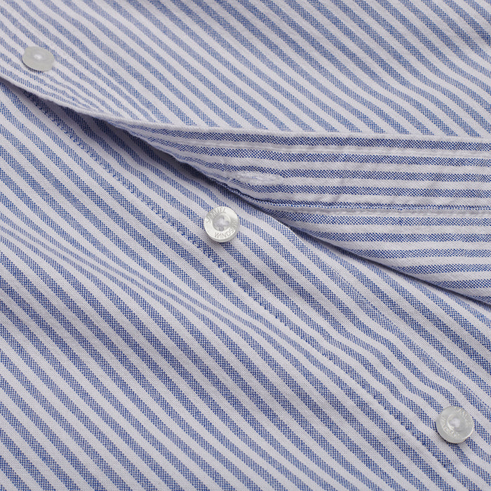 Oxford Shirt - Blue Stripe