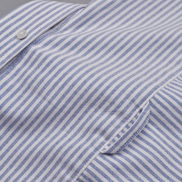 Oxford Shirt - Blue Stripe