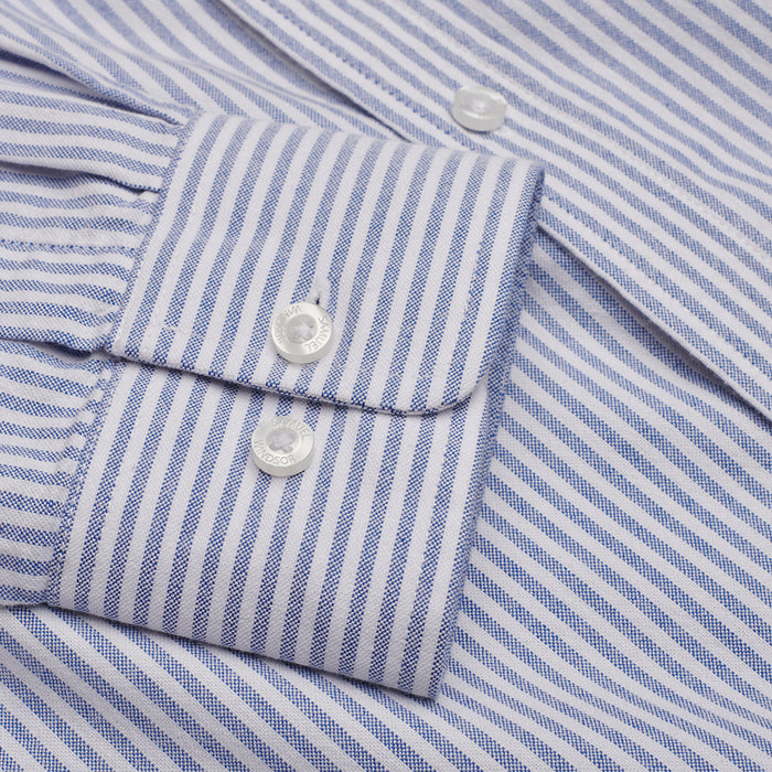 Oxford Shirt - Blue Stripe