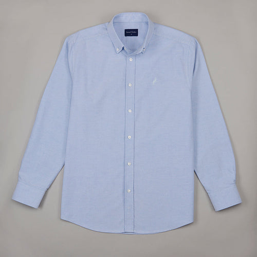 Oxford Shirt - Mid Blue