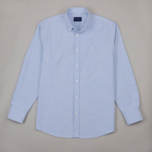 Oxford Shirt - Mid Blue